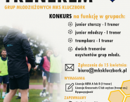 Zostań trenerem grup młodzieżowych w projekcie "Gramy dla gminy Kluczbork"